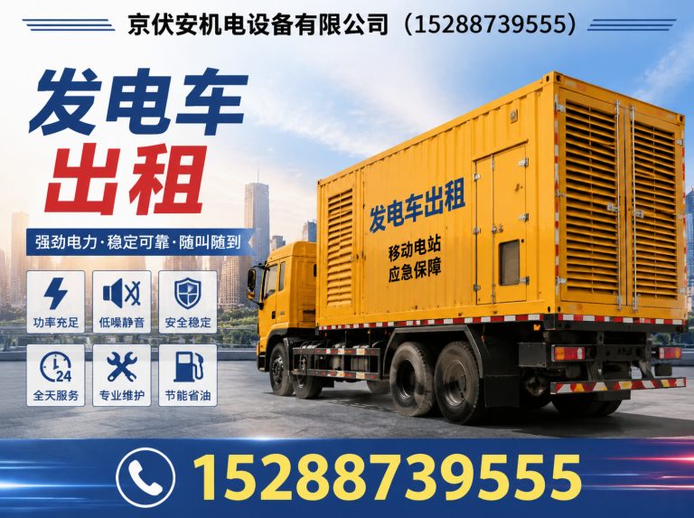 娄底柴油发电机组出租展示图