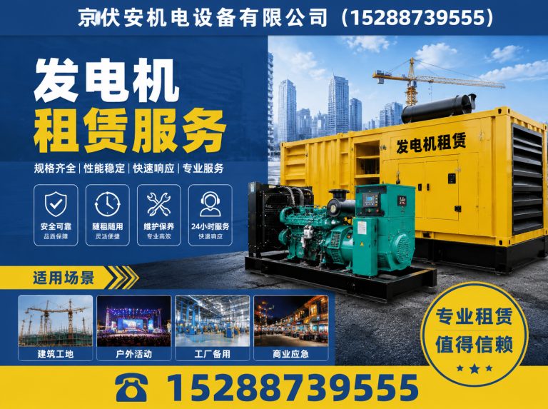 娄底发电车出租展示图