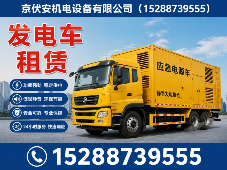 娄底发电机出租展示图
